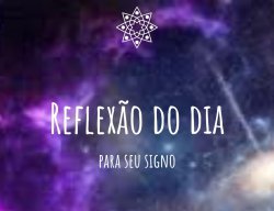 REFLEXO DO DIA